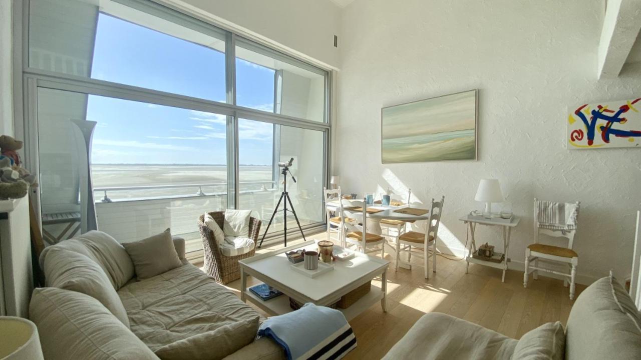 Les Pieds Dans L'Eau, Vue Sur La Baie Pour 6 Pers Apartment Le Crotoy Luaran gambar
